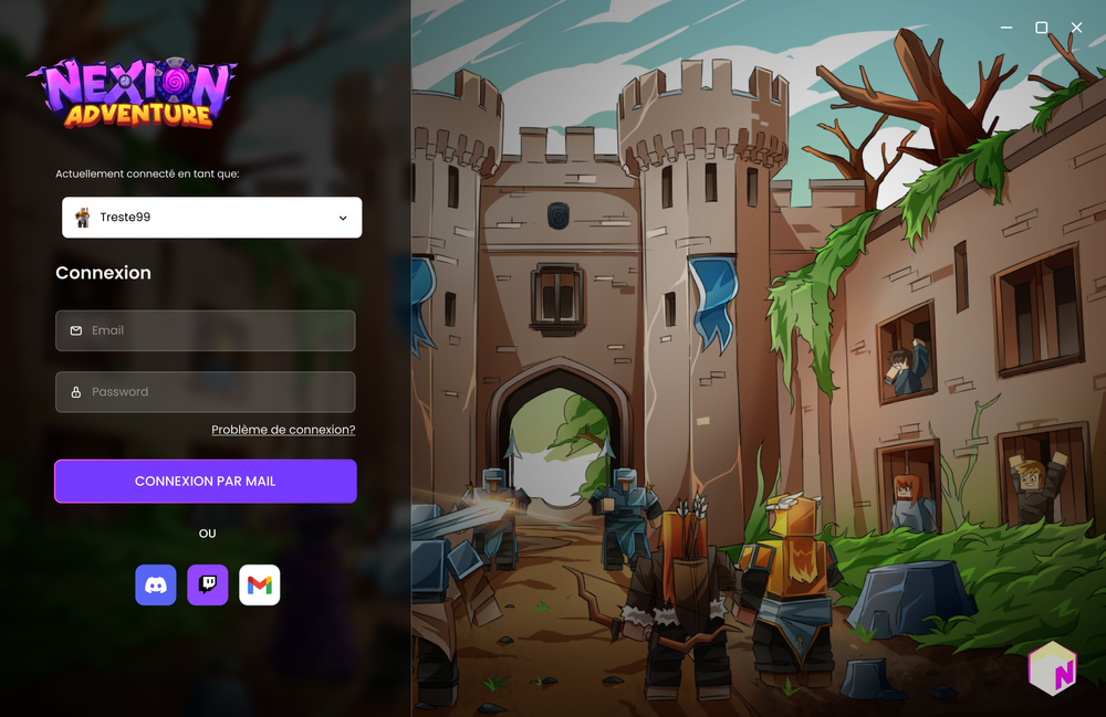 Nexion: Adventure Launcher